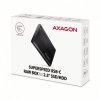 AXAGON EE25-A6C Bezśrubowa aluminiowa obudowa zewnętrzna USB-C 3.2 Gen 1 - SATA 6G dla 2.5 SSD/HDD